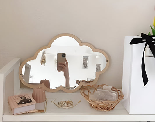 Cloud Shaped Mirror – Kids Room Decoration