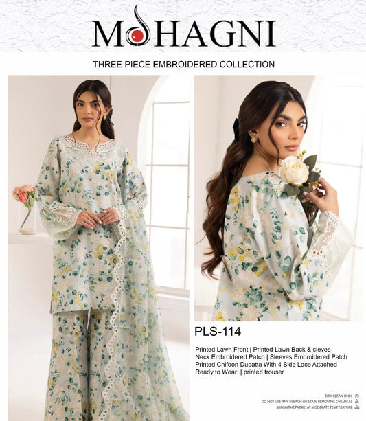 MOHANGNI &nbsp;LAWN COLLECTION 2024